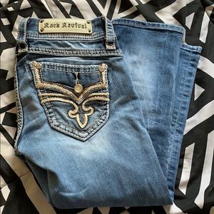 Rock Revival Jeans Cropped